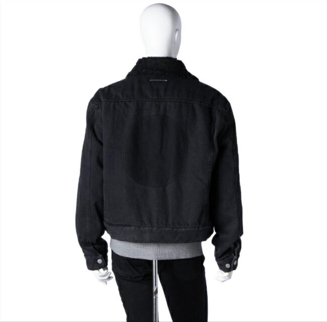 T*i様 売り切り！ MM6 デニムボアジャケット メゾンマルジェラ ボンバージ