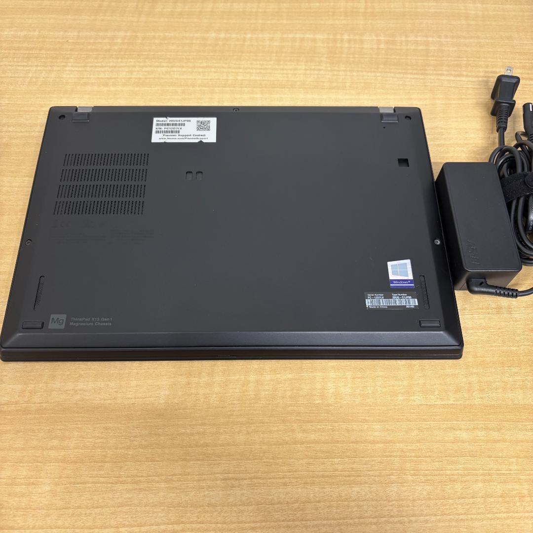 ①快適動作 ThinkPadX13 Gen1 Ryzen5 8GB 256GB
