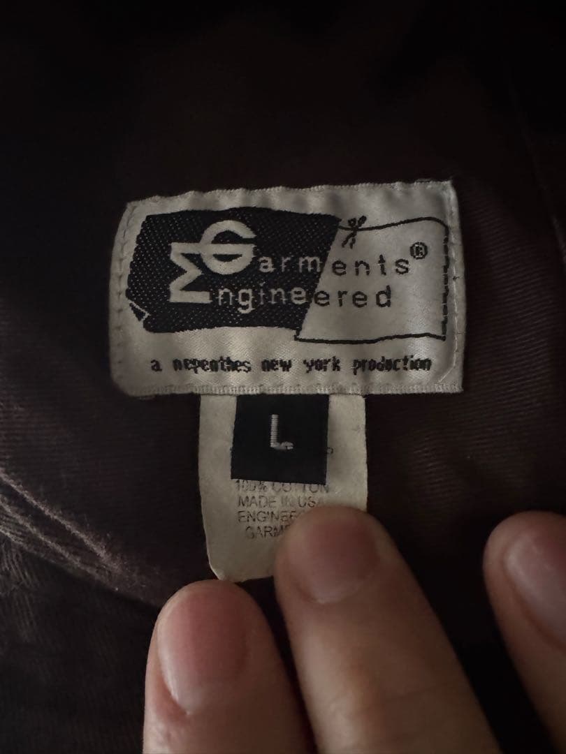 Garments Engineered コーデュロイ バケットハット L