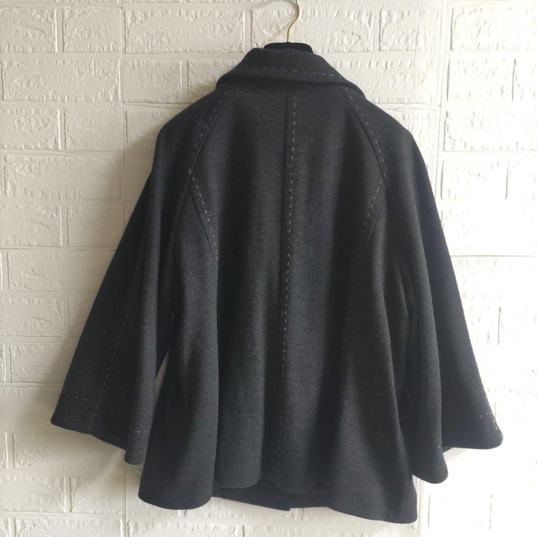 専用✨美品✨Leilian レリアン　ウール　ショートコート　ベルト　15