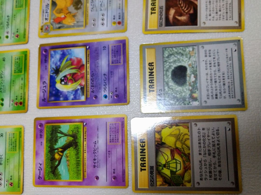 旧裏　ポケモンカード　拡張シート　 なにかの化石含む　コレクション 40枚