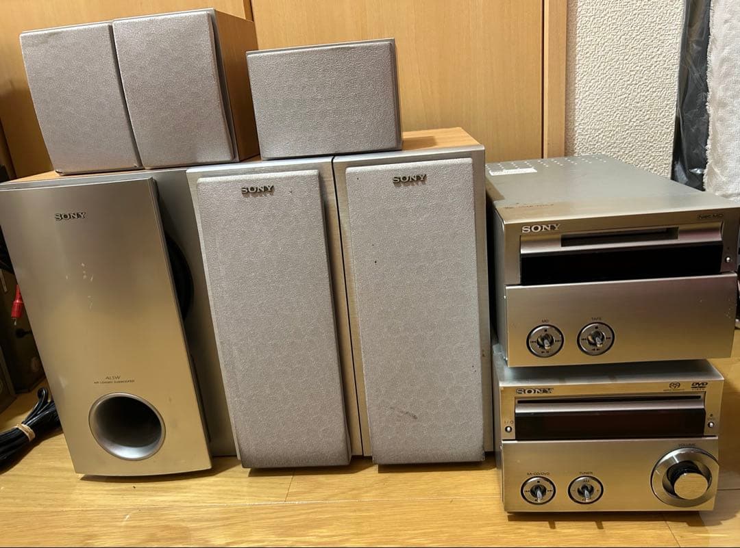 ソニーコンポ CMT-SE9(MDS-SE9+HCD-SE9) スピーカー 6個