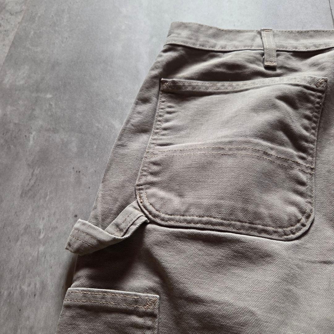 Carhartt ダックパンツフェードグレー ワーク ペインターパンツw38激渋