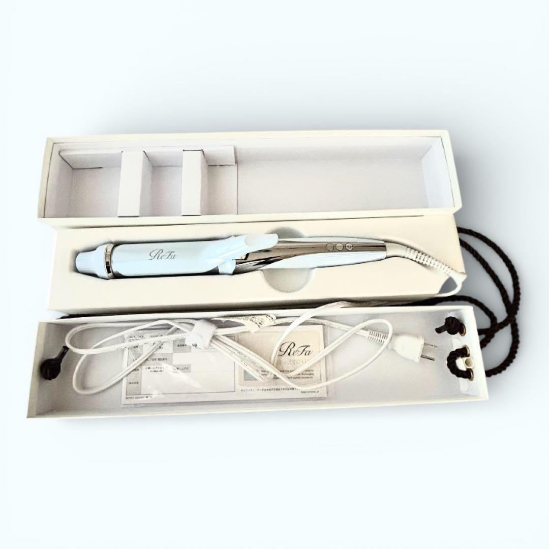 ★未使用★ Refa リファビューテック カールアイロン ホワイト 32mm