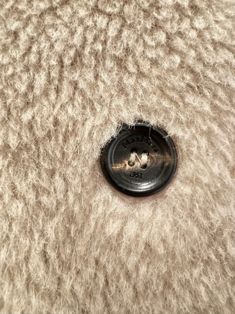 【新品未使用】Max Mara teddy OLGAサンドベージュ XS テディ