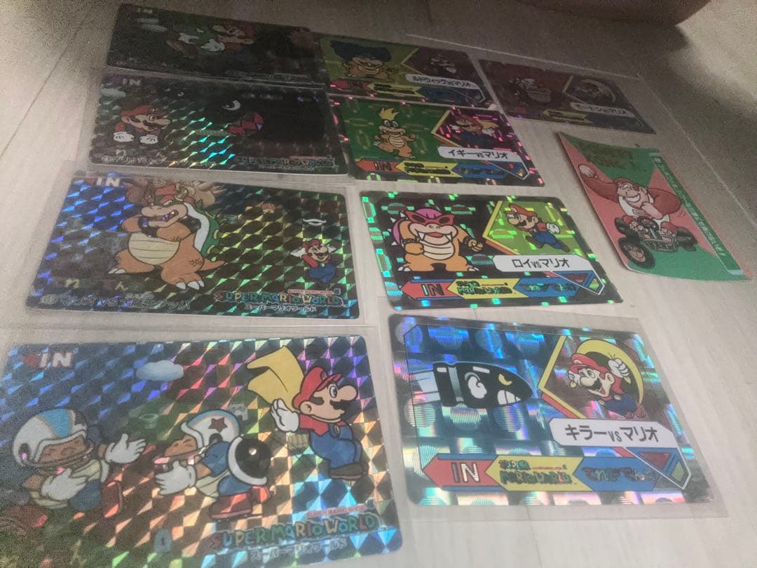 スーパマリオワールド　当時物❕　カードダス