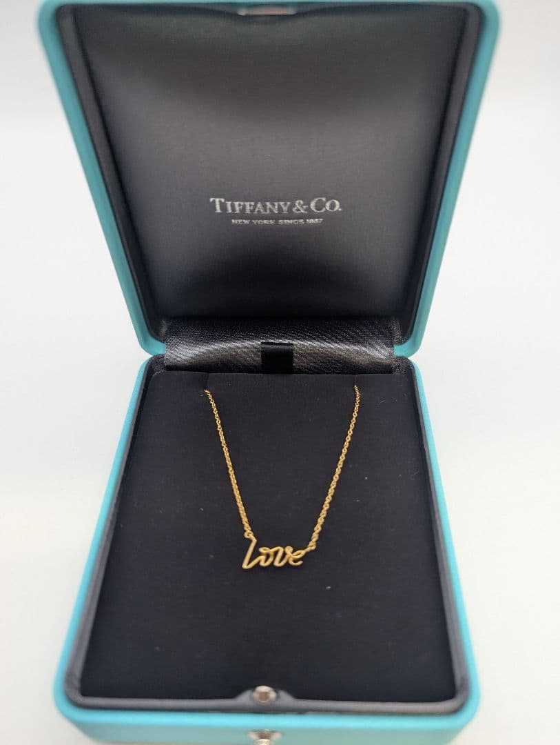 Tiffany & Co. love ネックレス 専用ボックス付き