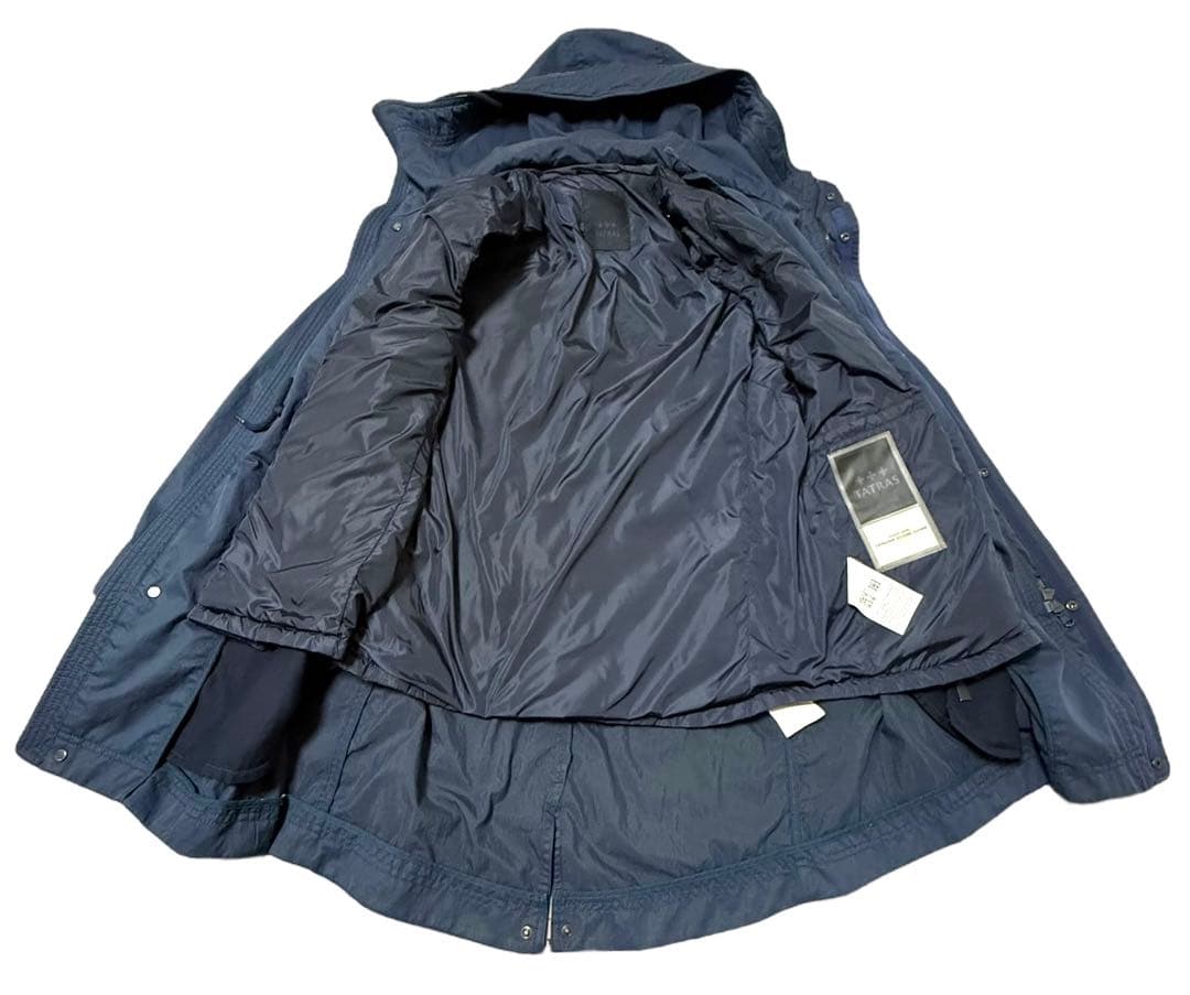美品☆ TATRAS タトラス メンズ モッズコート インナーダウン付き