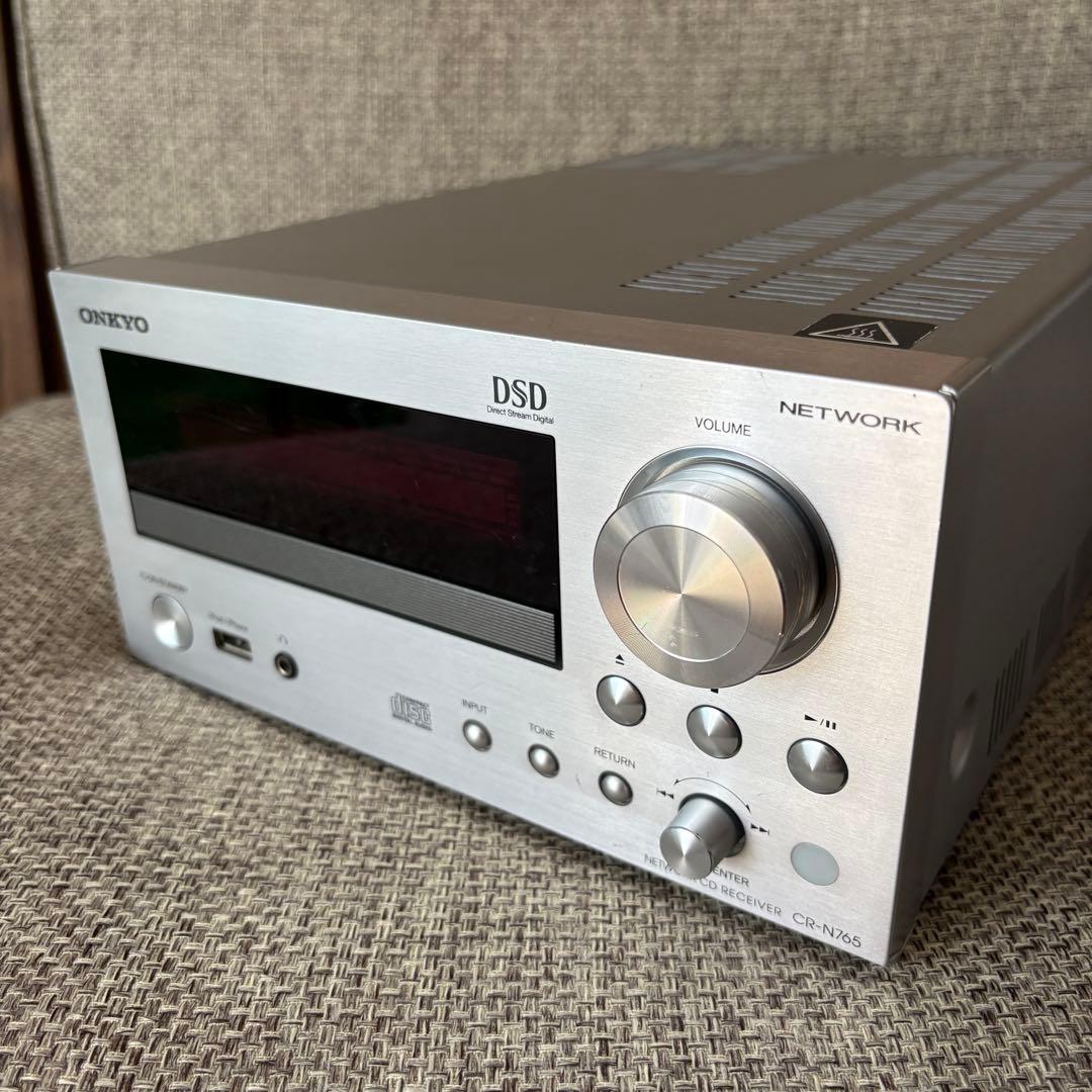 【完動品】ONKYO CR-N765 ネットワークCDレシーバーハイレゾ音源対応