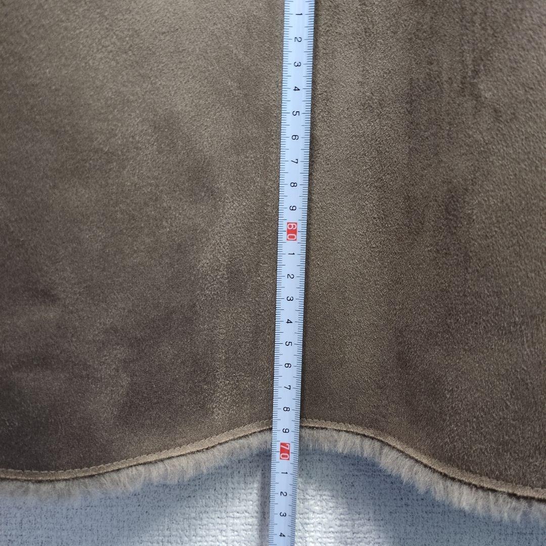 BARNEYS NEW YORK フード付きフェイクファージレ ベスト