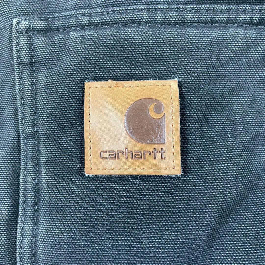 00s カーハート ダックジャケット 裏ボア メキシコ製 ブラック 黒 2XL