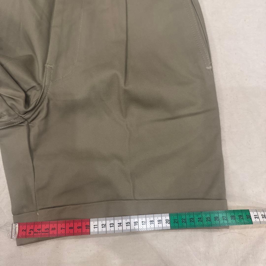 80s VINTAGE CHINO SHORTS ARMY KHAKI USA製