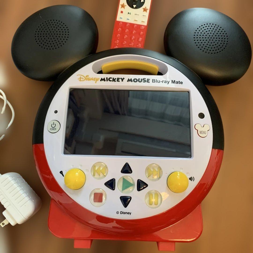 DWE ミッキー ブルーレイメイト★持ち運びバッグ、カーポケット付属