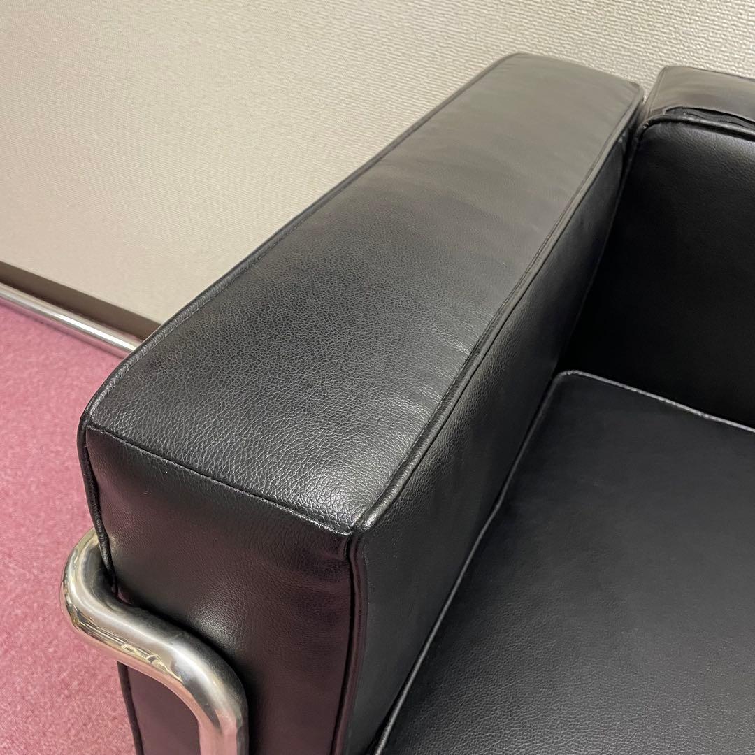 【引取対応限定】ル コルビジェ Le Corbusier LC2 2人掛けソファ