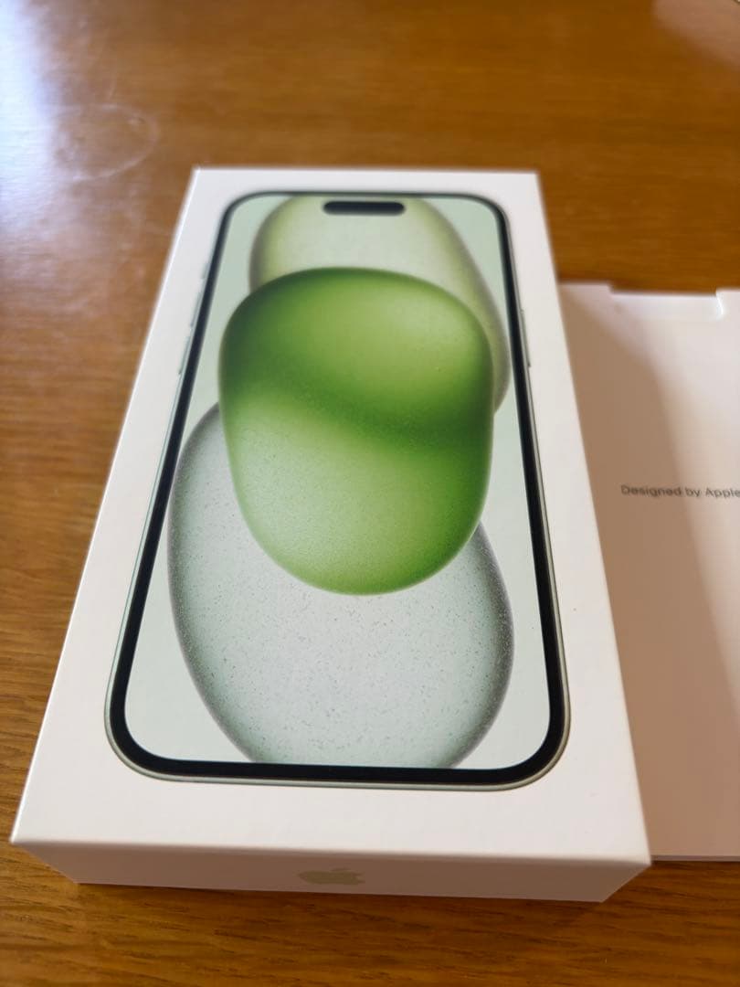 iPhone15 256GB SIMフリー　ミントグリーン