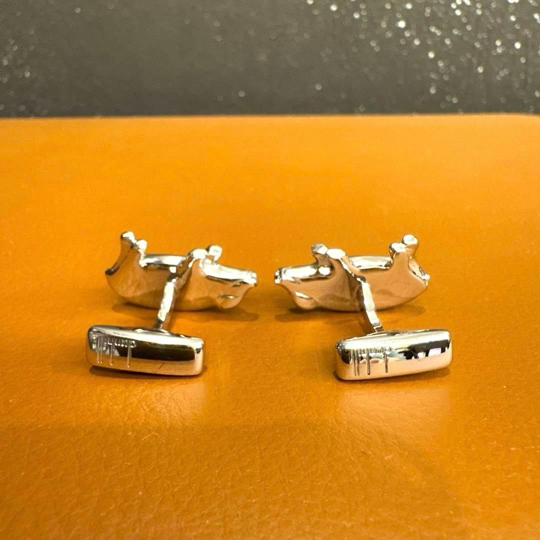 dunhill ダンヒル カフリンクス カフス ブタ ピッグ
