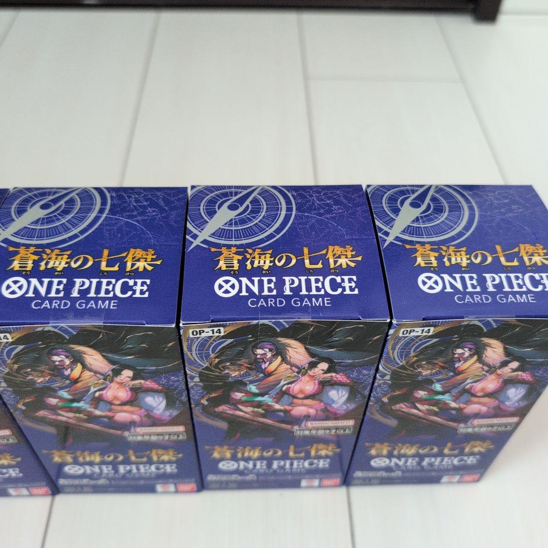 ワンピースカード 蒼海の七傑 6BOX　テープ付き