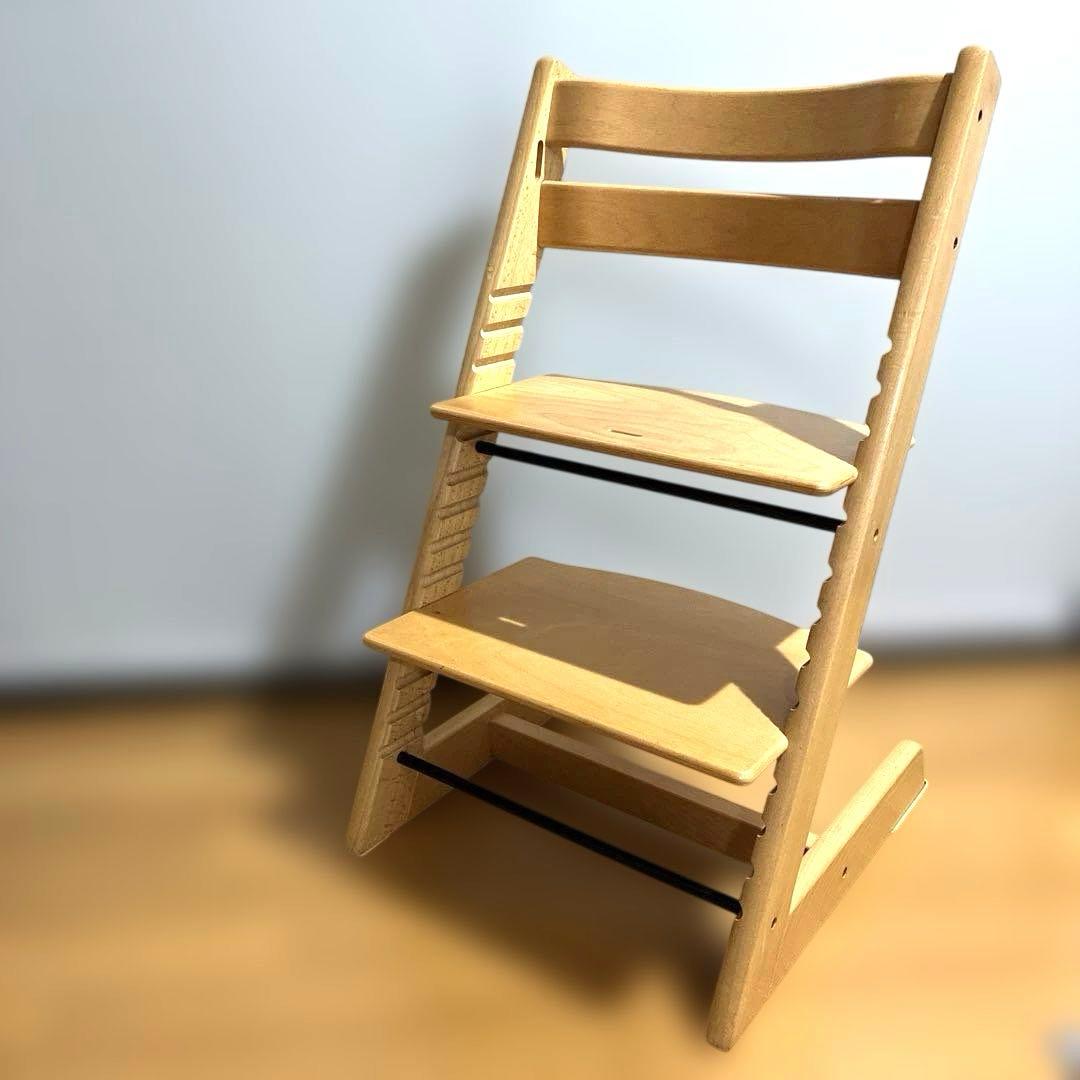 現行モデル STOKKE ナチュラル トリップトラップ ハイチェア シリアル4