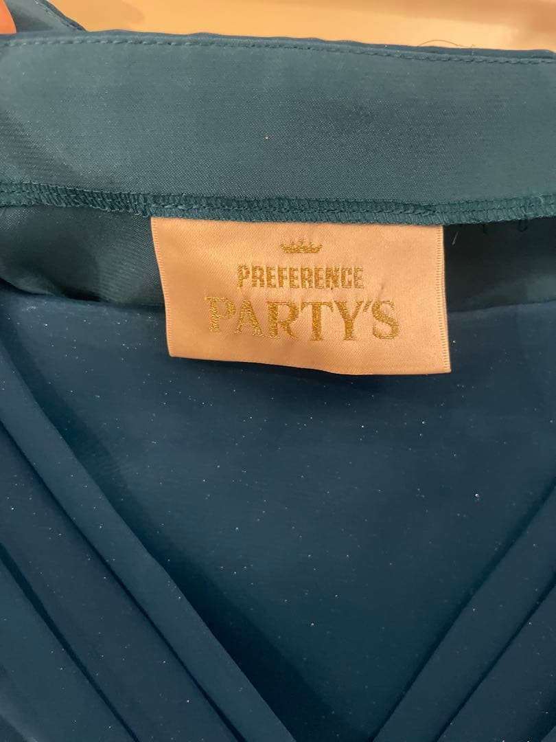 ロングドレス　エメラルドグリーン　演奏会