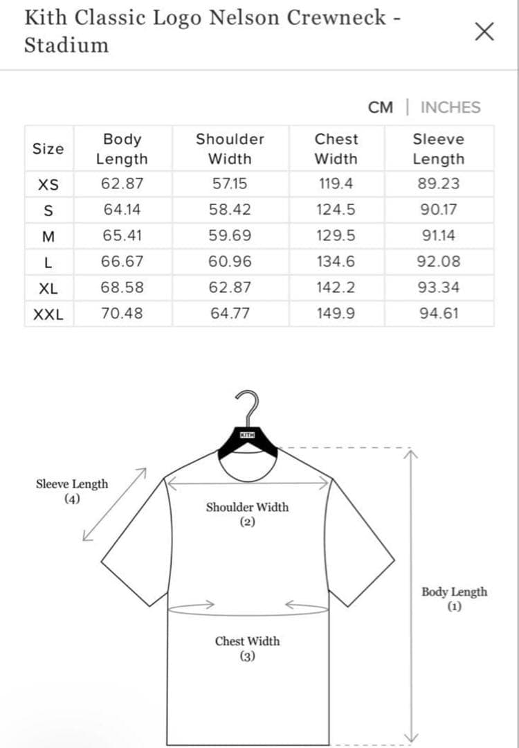 トップス Kith Classic Logo Nelson Crewneck M