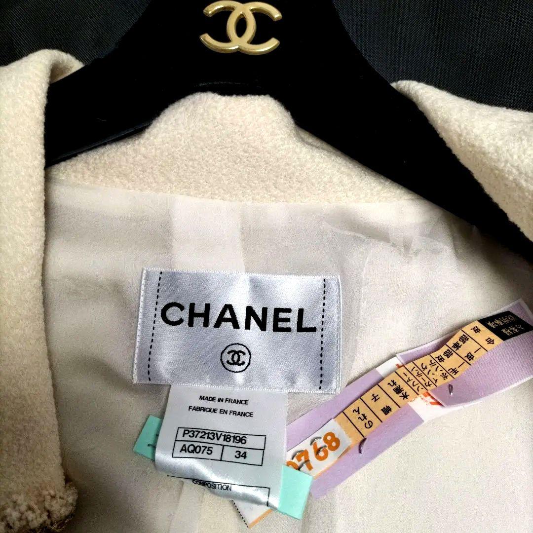【極美品】CHANEL テーラードジャケット34CHANELハンガー＆カバー付き