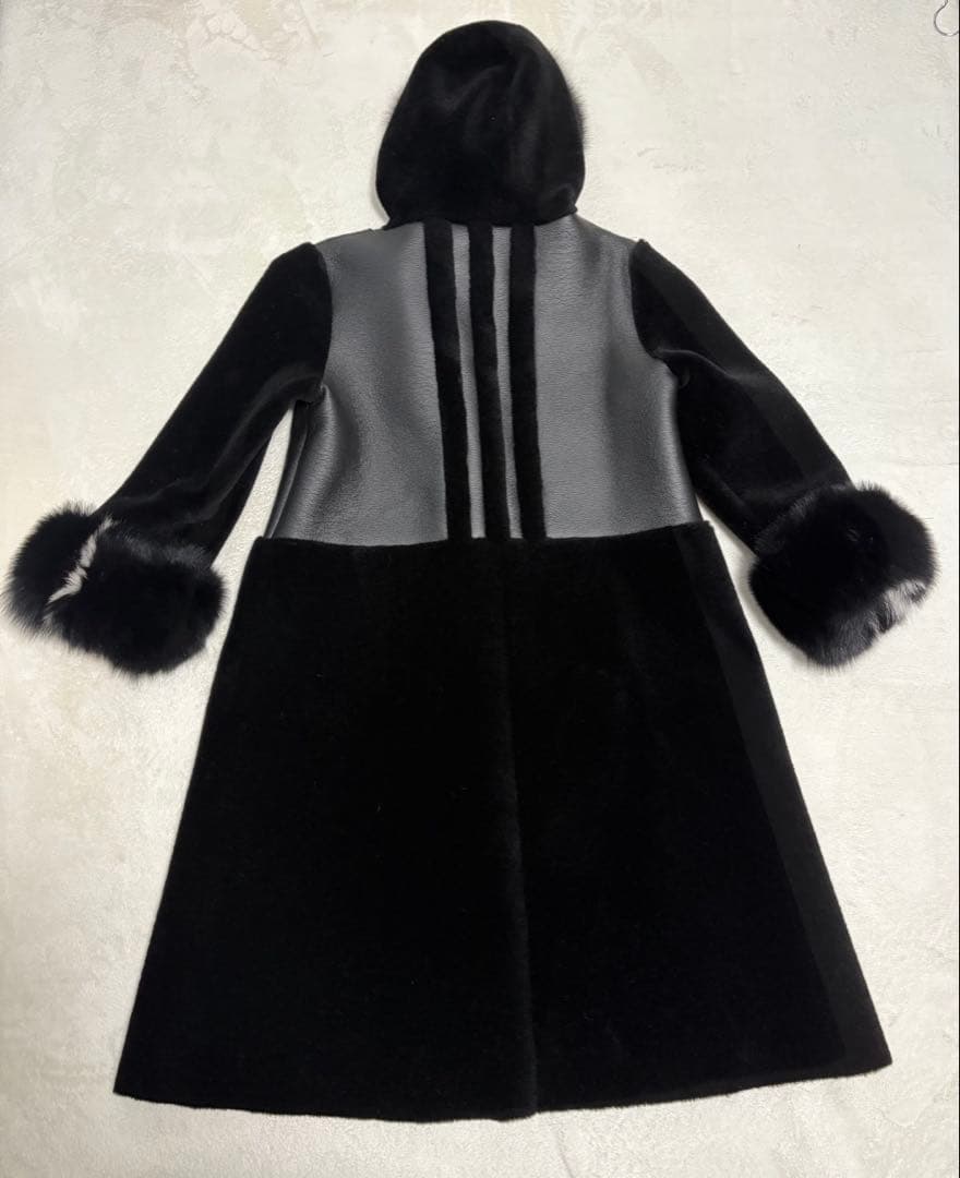 まさやん出品　ムートン毛皮コート