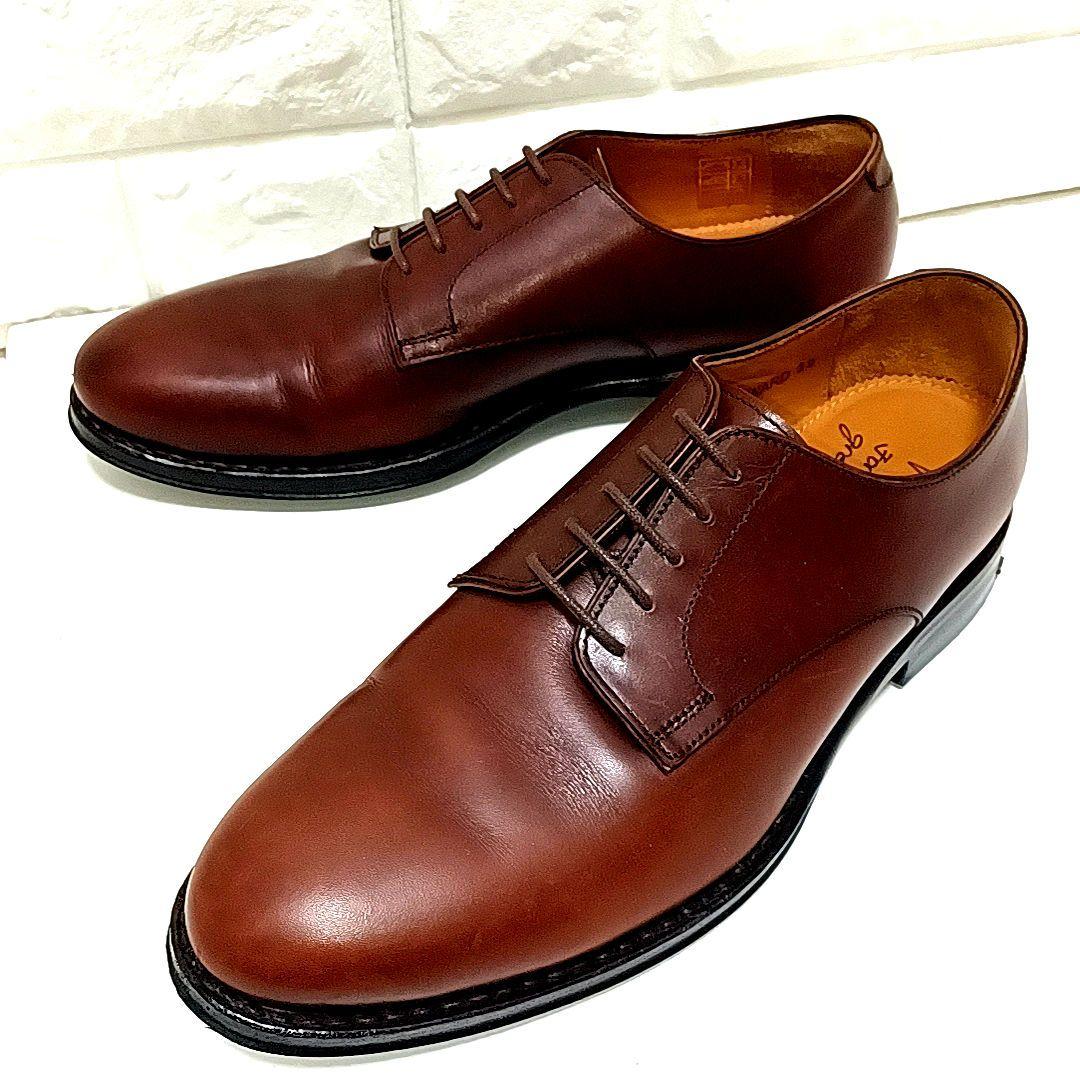 美品★ジャランスリワヤ　EDWARD　エドワード　レザー　プレーントゥ　ブラウン