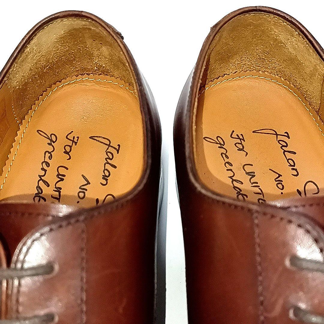 美品★ジャランスリワヤ　EDWARD　エドワード　レザー　プレーントゥ　ブラウン