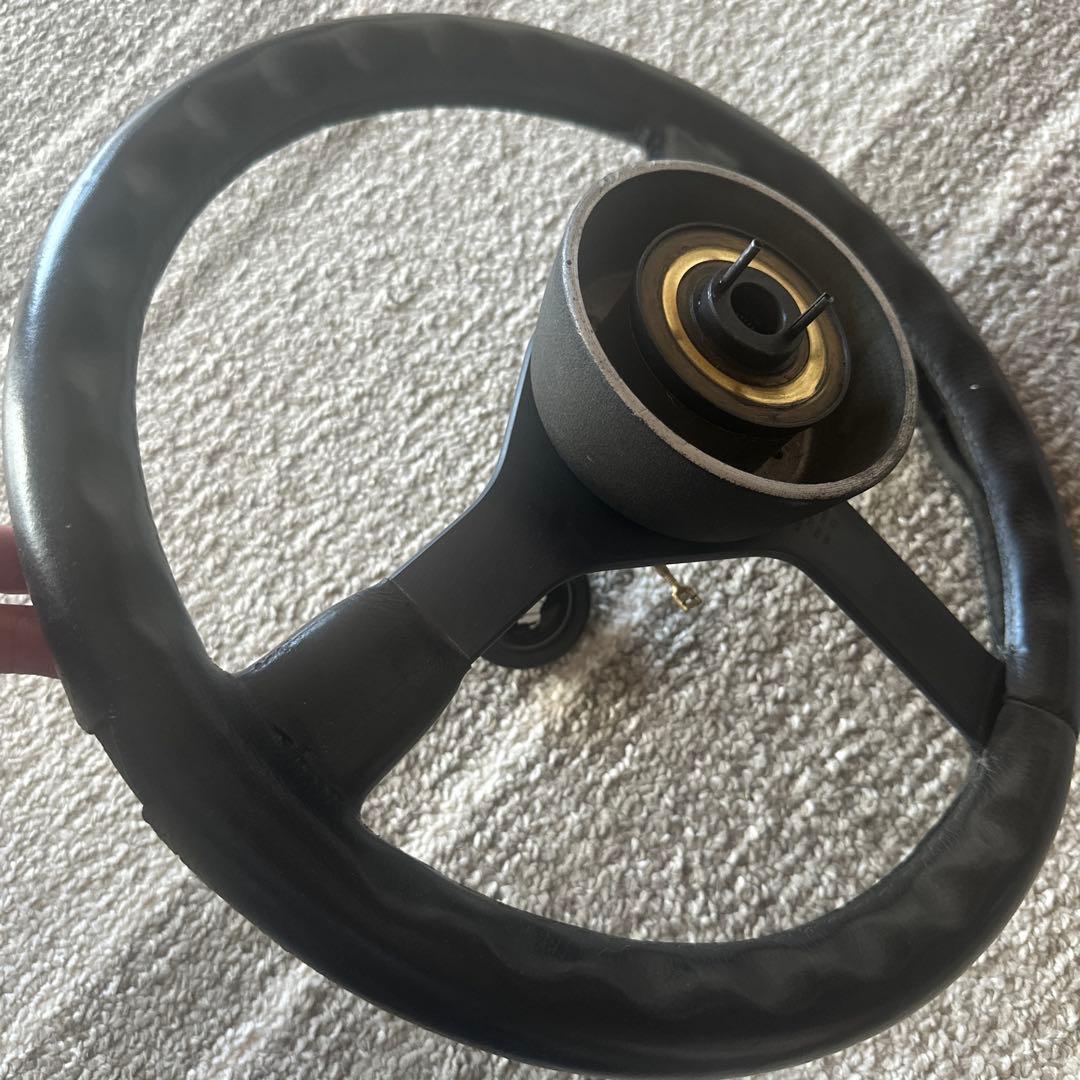 JA11 ジムニー　純正　オプション　momo 純正ステアリングボス付