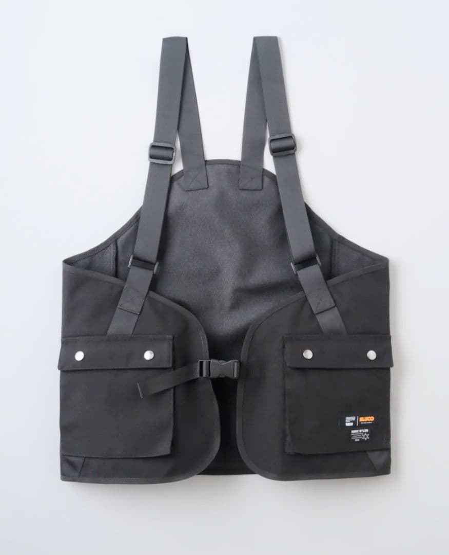 ブルコ/ブリックナイロン ユーティリティーベスト(BLK)サイズF