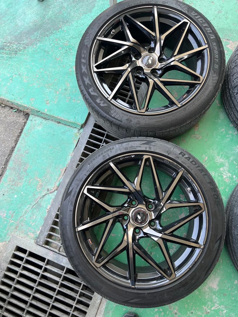 タイヤ・ホイール Leonis 18inch 8.5 114.3