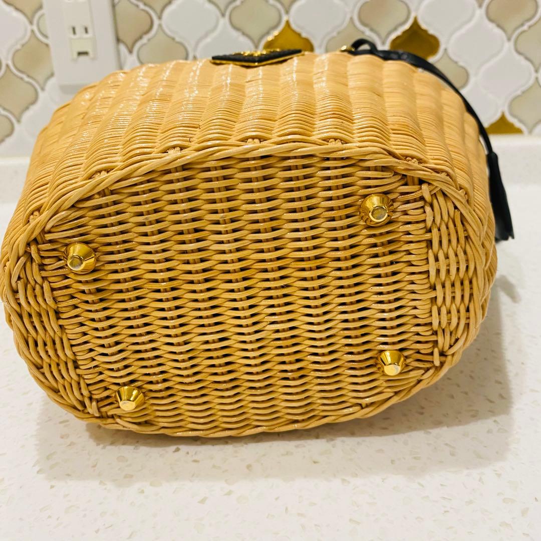 プラダ　かごバッグ　2way 美品