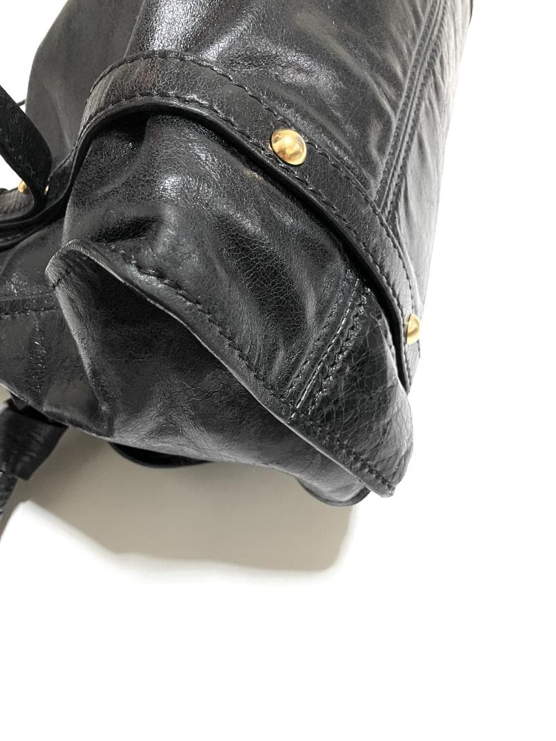 バッグ miu miu VITELLO Ribbon Leather Bag