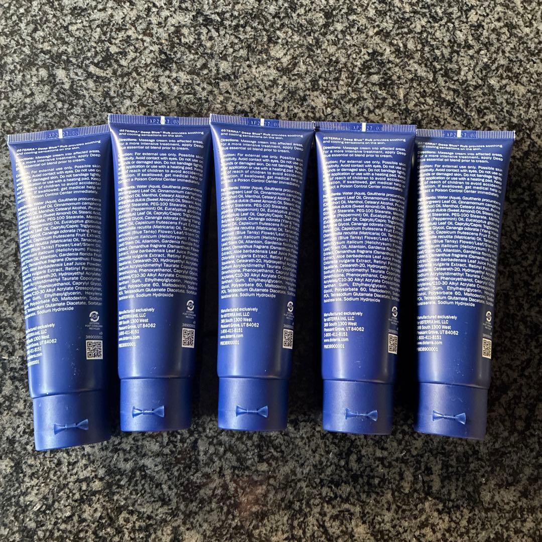 dōTERRA Deep Blue Rub 120mL 5本セット