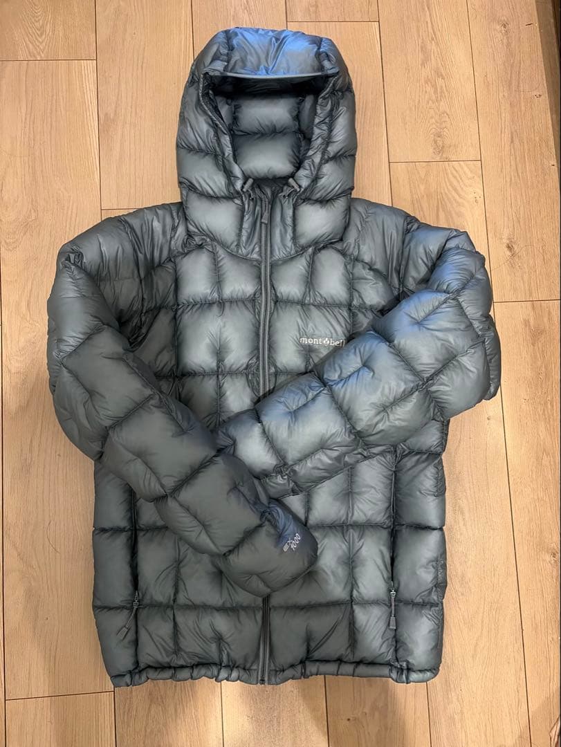 プラズマ1000アルパインダウンパーカー　Ｌ　モンベルmontbell