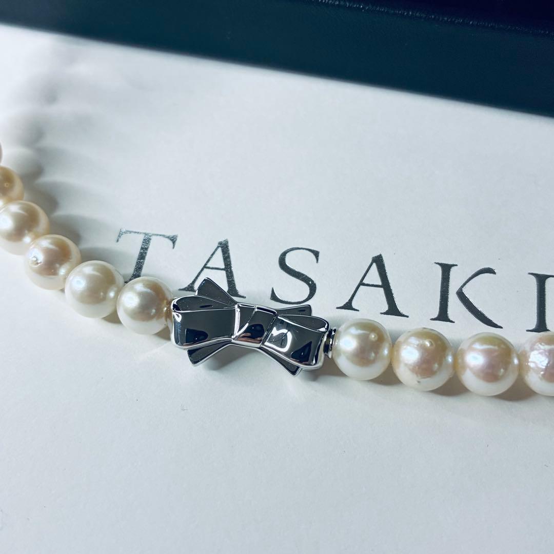 現行クラスプ✨極美品 TASAKI タサキ パールネックレス アコヤ真珠 8mm