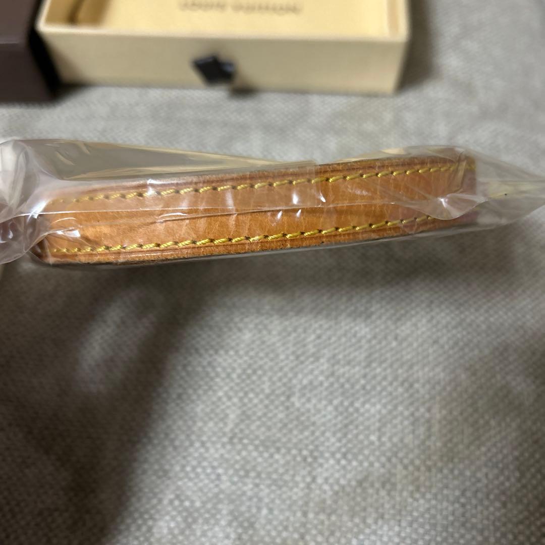 LOUIS VUITTON レザー ストラップ ブラウン