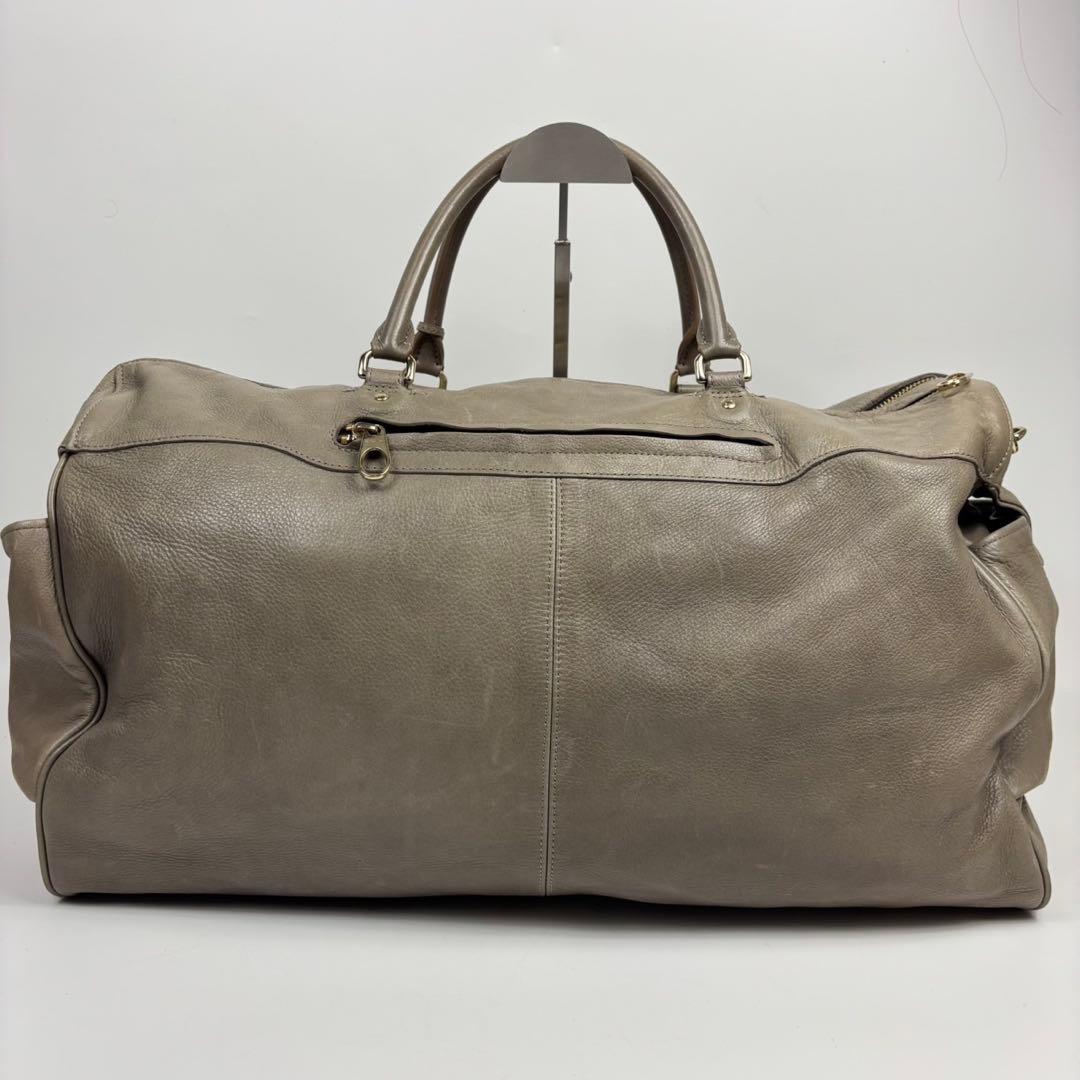 aniary アニアリ ボストンバッグ レザー 大容量 タグ チャーム