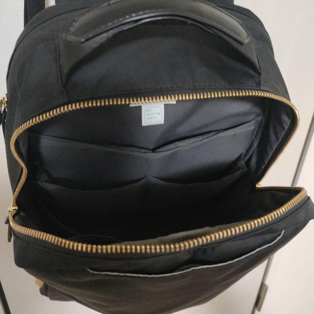 ace GENE A4 13L ビジネスリュック ブラック