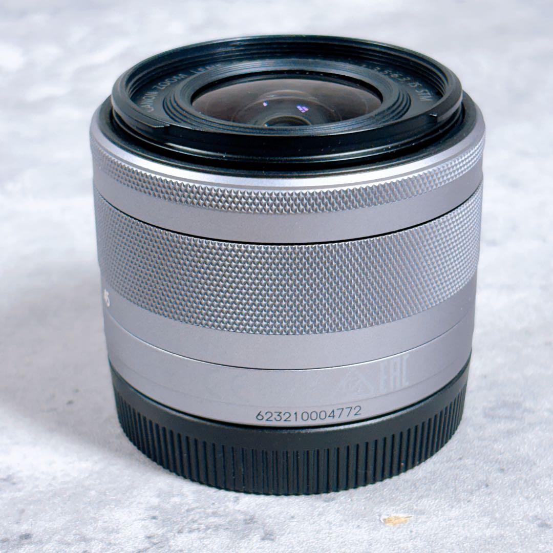 ジャンク Canon EF-M 55-200mm 15-45 望遠 レンズ