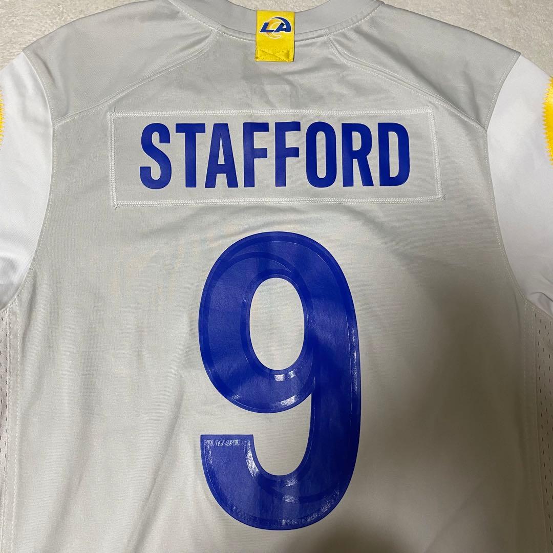 レア　ロサンゼルス・ラムズ STAFFORD 9 ユニフォーム M