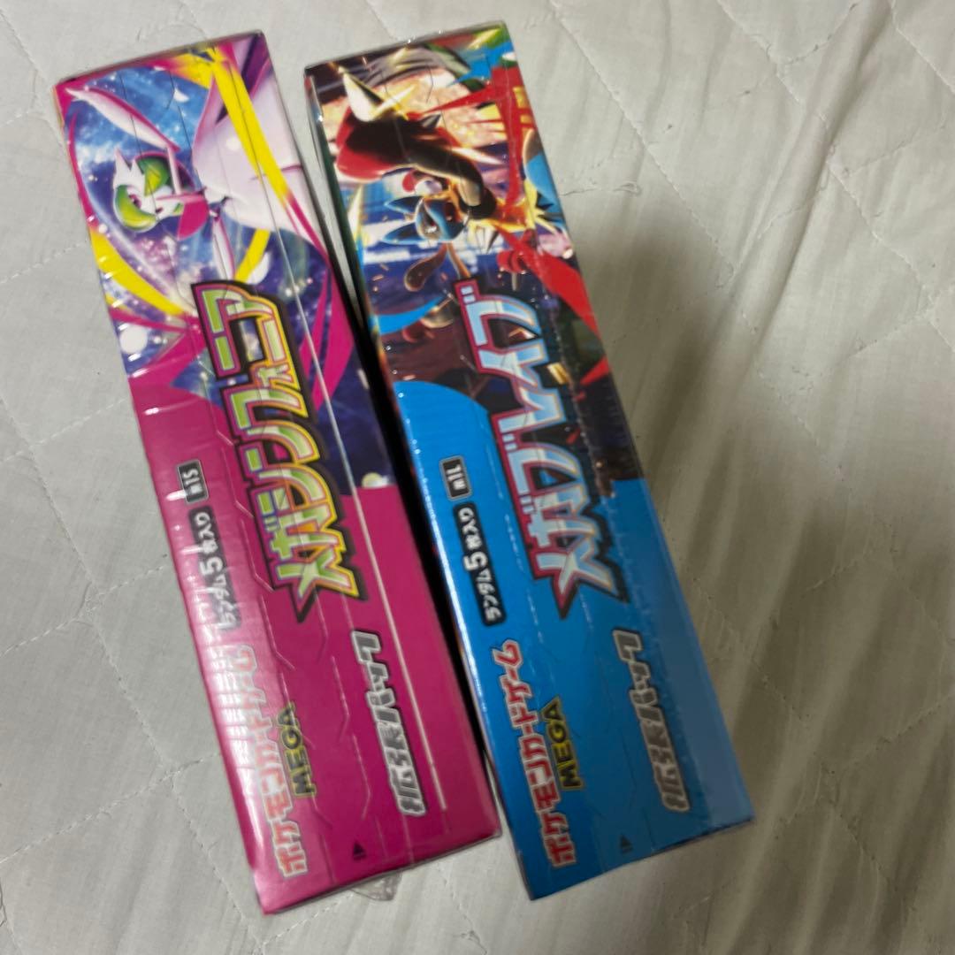 新品 ポケモンカード メガシンフォニア メガブレイブ 各1BOX シュリンク付き