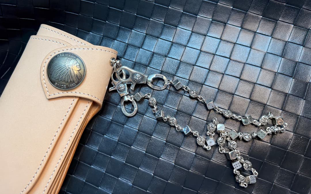 【Dice × Flower ウォレットチェーン】 重厚で存在感QBSZSZ08