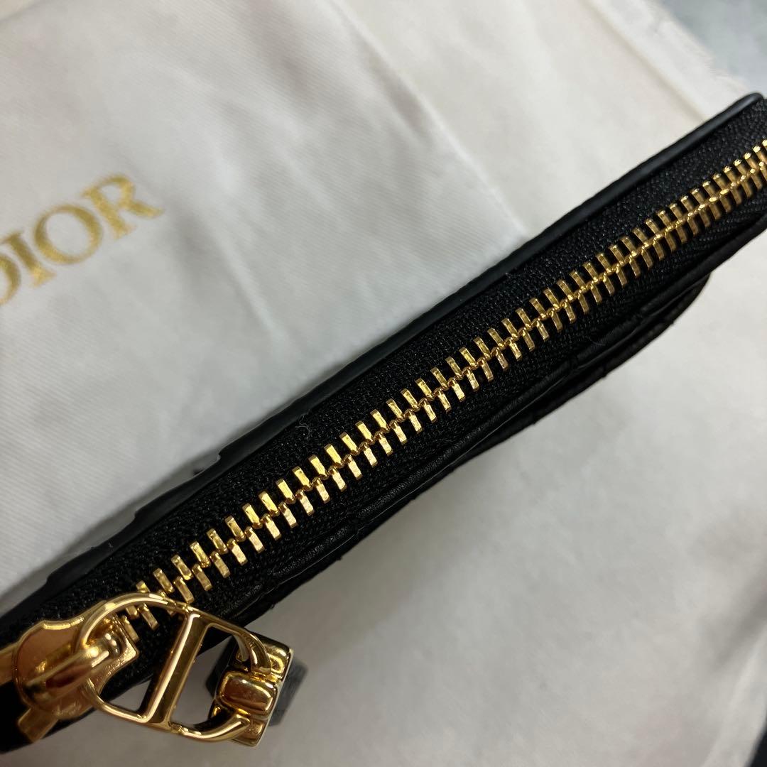 ^*^様 ディオール Dior Caro Cosmos ジップ カードホルダー