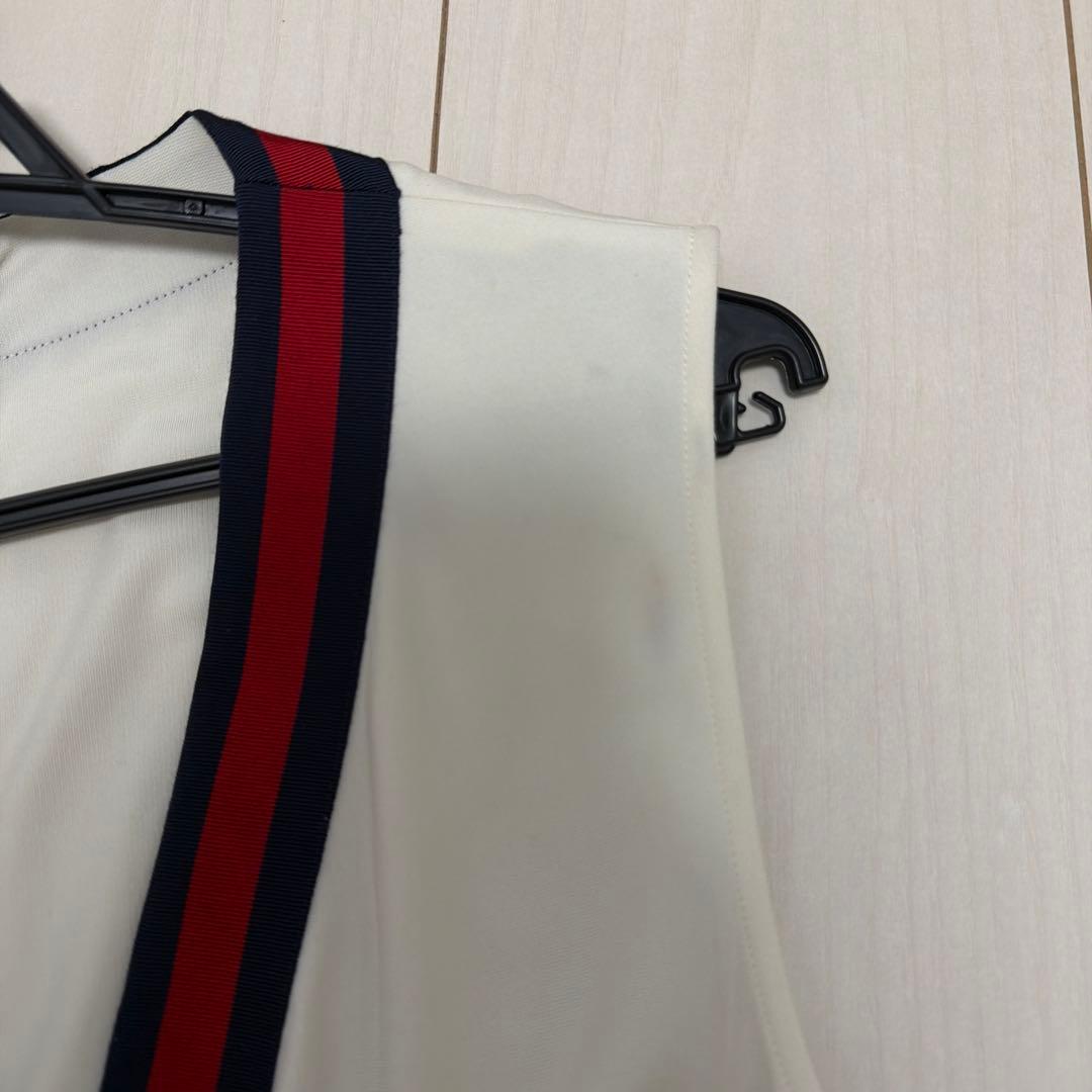タグ付き✨️GUCCI グッチ　ウェブストライプ　ジャージードレス S