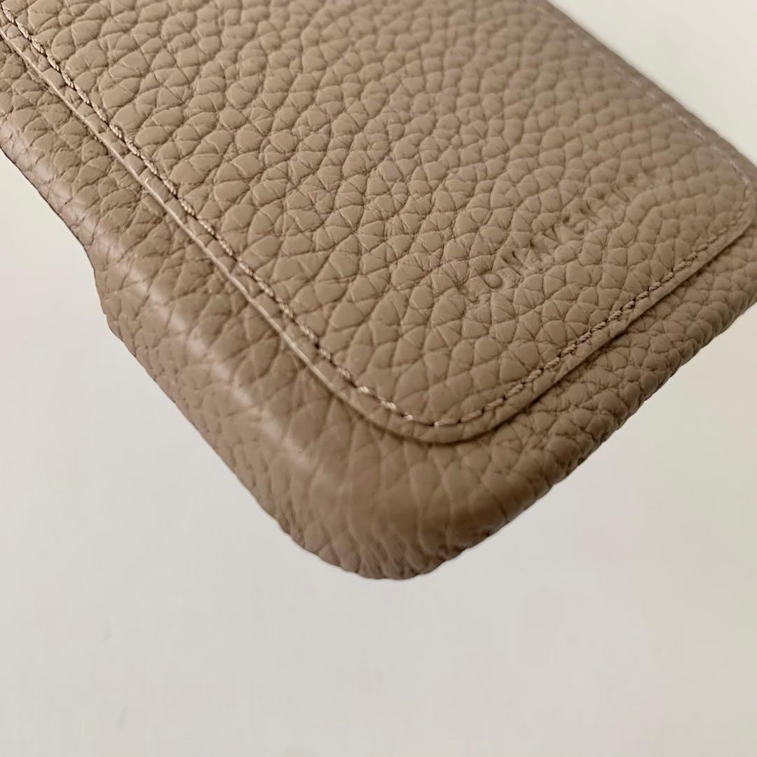 【BONAVENTURA】iPhoneケース 16 ProMAX エトープ　新品