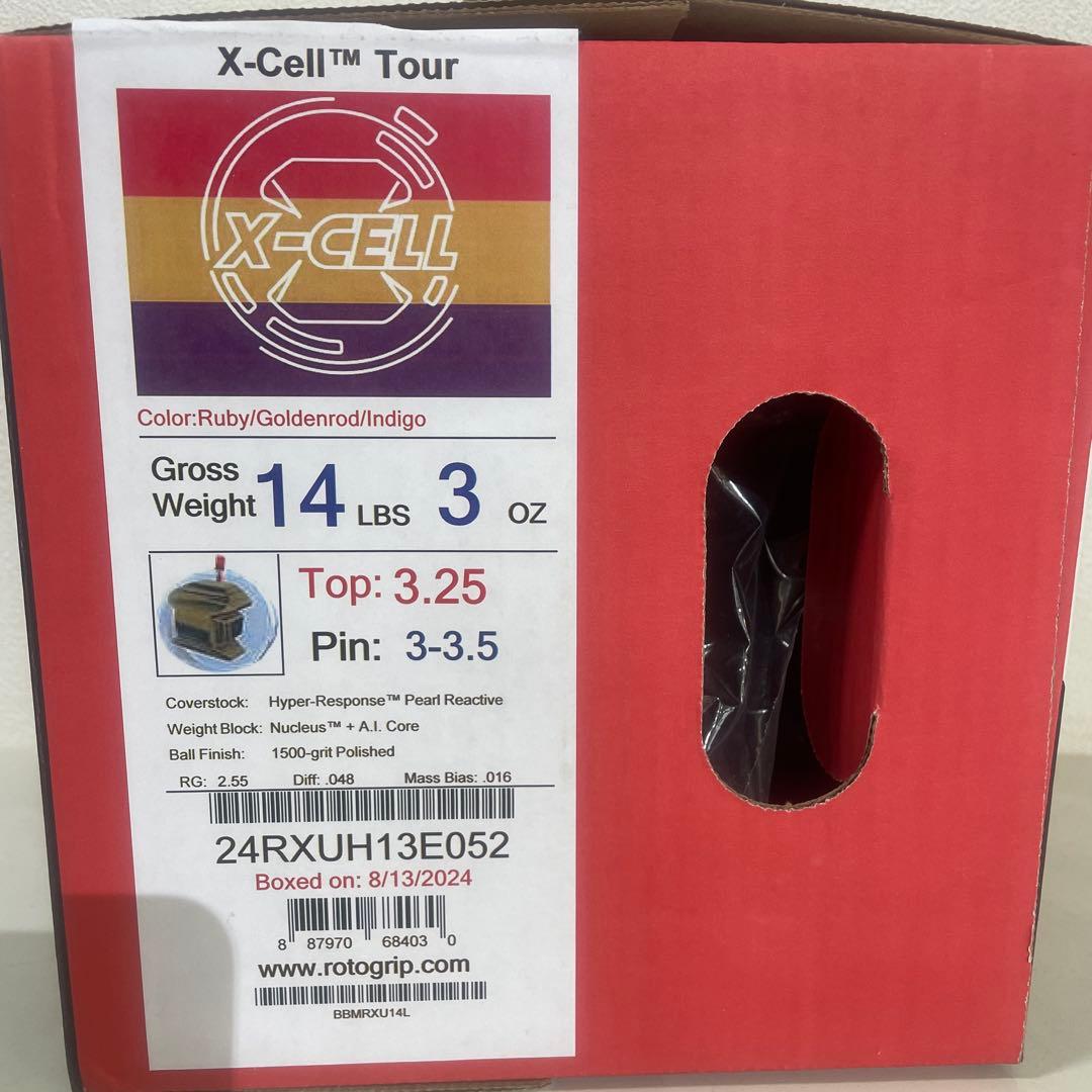 【中古美品】　X-CELL TOUR 14ポンド