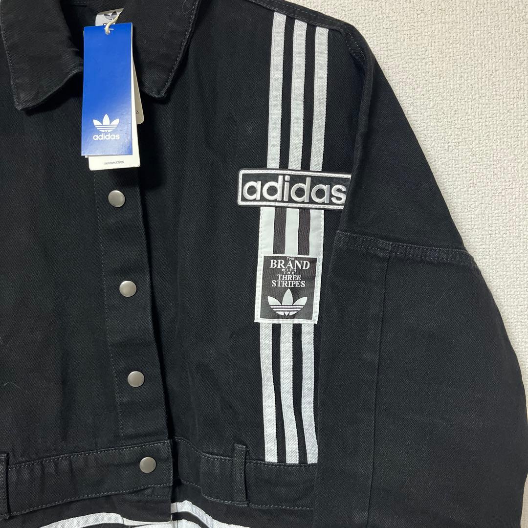 ぴぃちゃん✩.*˚ アディブレイク デニム 2-IN-1 トラックトップ