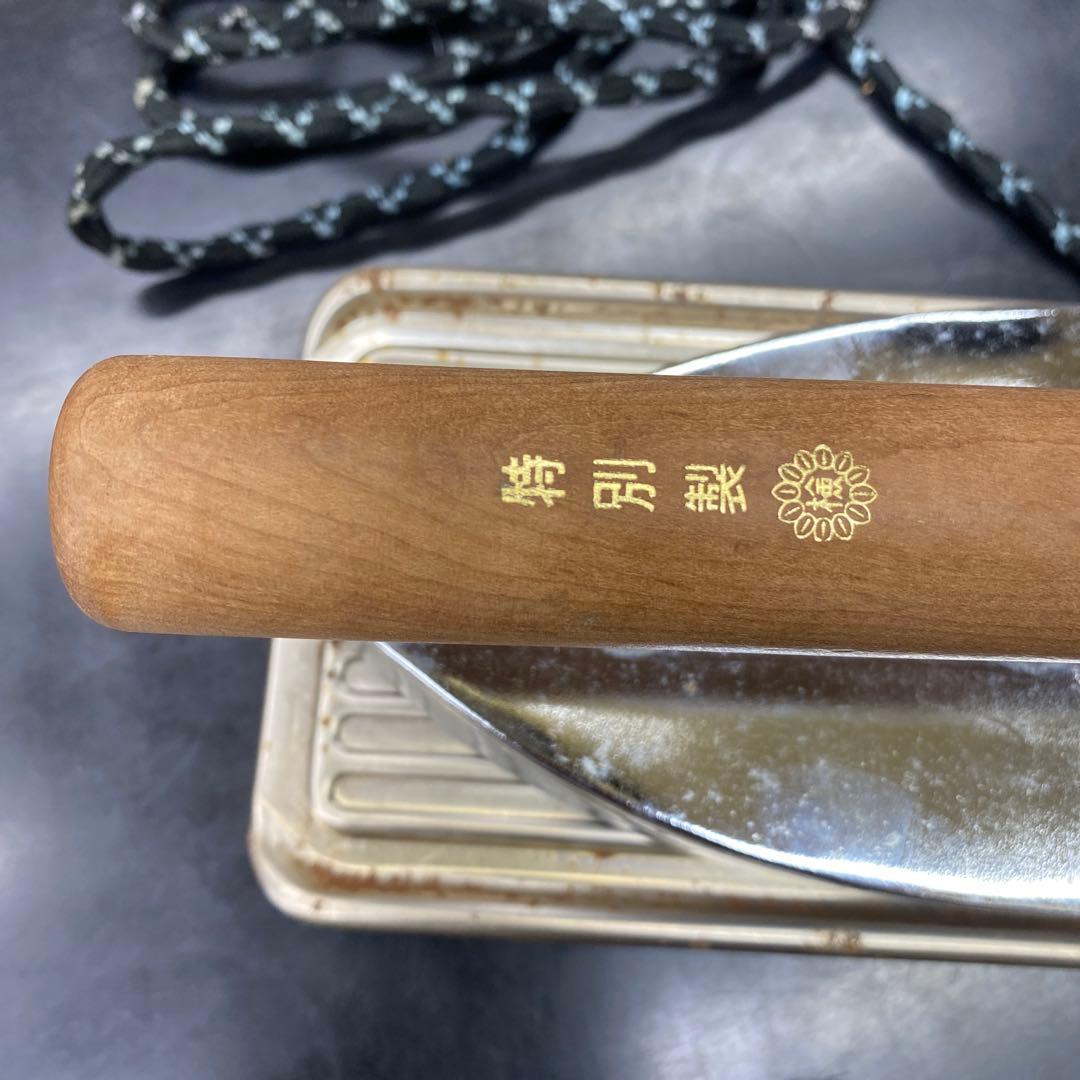 タキイ 6号アイロン 木製ハンドル　昭和　レトロ　 特別製 箱付き