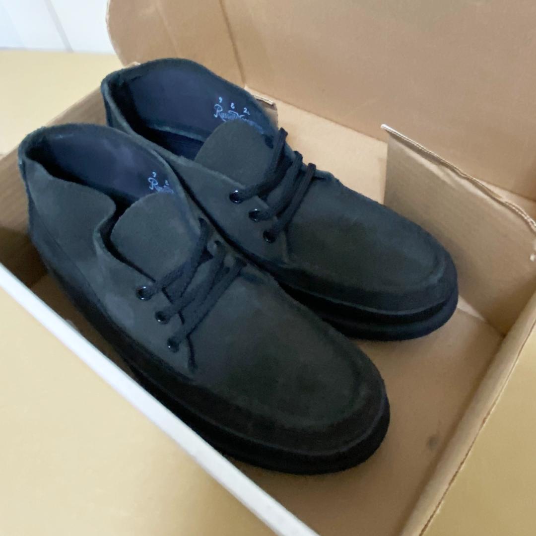 RUSSELL MOCCASIN スポーティングクレー ブラックスエード 9E